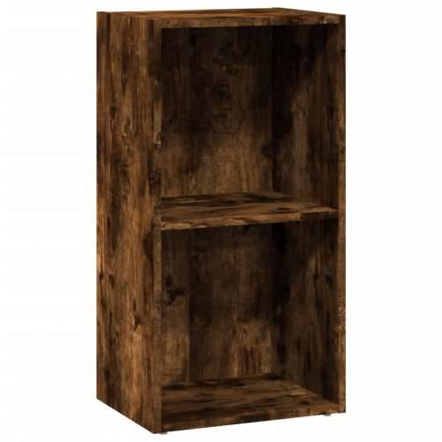 Regal za knjige boja hrasta 40x30x77 cm konstruirano drvo - Dimljeni hrast 1 77 cm 40 cm Cijena