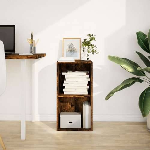 Regal za knjige boja hrasta 40x30x77 cm konstruirano drvo - Dimljeni hrast 1 77 cm 40 cm Cijena