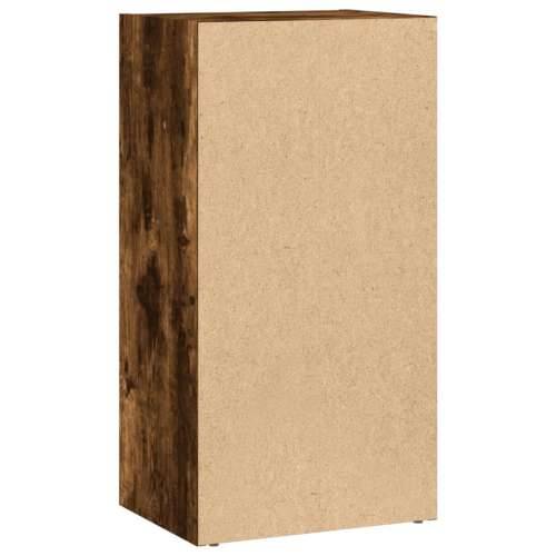 Regal za knjige boja hrasta 40x30x77 cm konstruirano drvo - Dimljeni hrast 1 77 cm 40 cm Cijena
