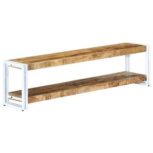 TV ormarić od masivnog drva manga 150 x 30 x 40 cm  - Bijela 1 150 cm masivno drvo manga Cijena