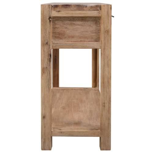 Konzolni stol 82 x 33 x 73 cm od masivnog bagremovog drva Cijena