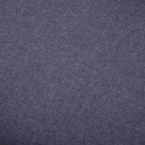 Tabure s presvlakom od tkanine 73 x 43 x 42 cm tamnosivi Cijena