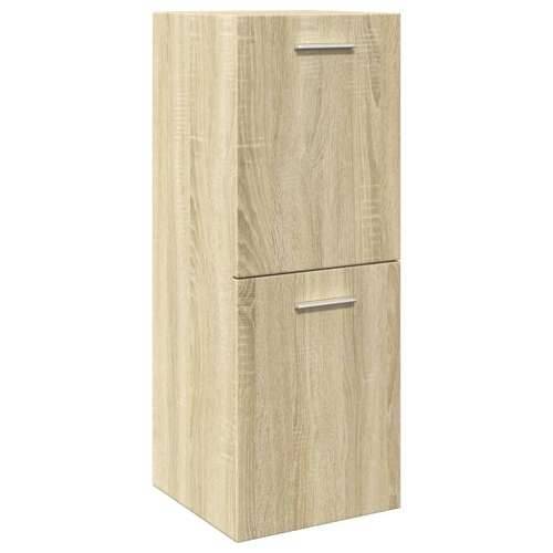 4-dijelni set kupaonskog namještaja boja hrasta sonome drveni - sonoma hrast 90 x 38.5 x 46 cm 1 Cijena
