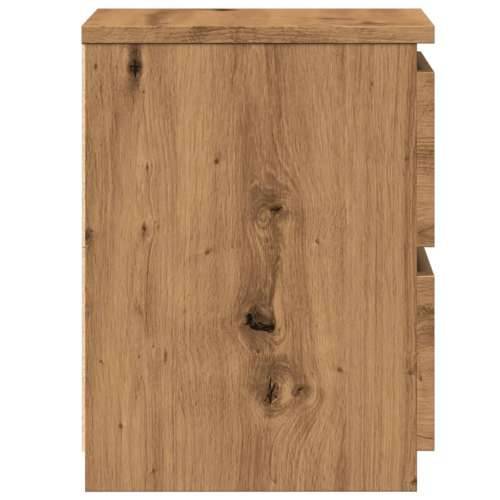 Noćni ormarići 2 kom boja hrasta 30x30x40 cm konstruirano drvo - hrast artisan 2 Cijena