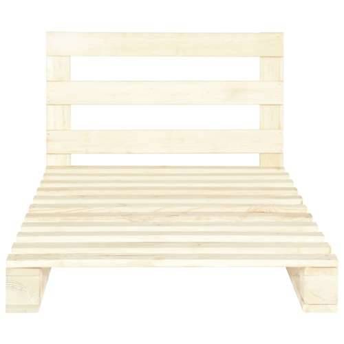 Okvir za krevet od paleta od masivne borovine 90 x 200 cm - Boja drva 90 x 200 cm Cijena
