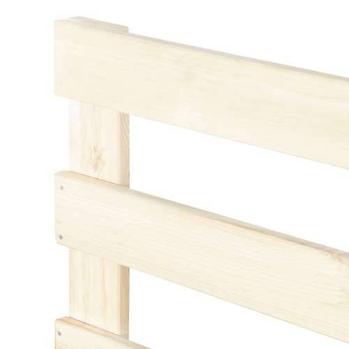 Okvir za krevet od paleta od masivne borovine 90 x 200 cm - Boja drva 90 x 200 cm Cijena