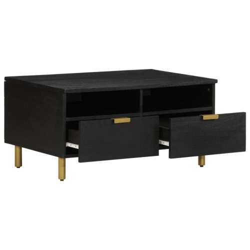 Stolić za kavu crni 80 x 54 x 40 cm od konstruiranog drva Cijena