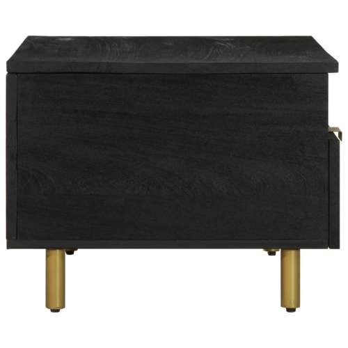 Stolić za kavu crni 80 x 54 x 40 cm od konstruiranog drva Cijena