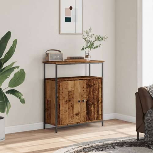 Komoda boja staro drvo 70x30x80 cm od konstruiranog drva - Staro drvo 1 Cijena