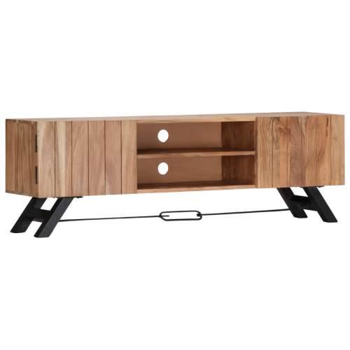 TV ormarić od masivnog bagremovog drva 140 x 30 x 45 cm Cijena