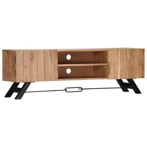 TV ormarić od masivnog bagremovog drva 140 x 30 x 45 cm Cijena