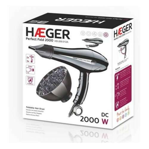 Sušilo za kosu Haeger HD-200.012A 2000W Crna 2000 W Cijena