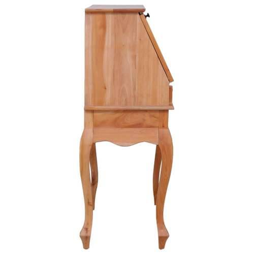 Pisaći stol 78 x 42 x 103 cm od masivnog drva mahagonija - Svijetlo drvo Cijena