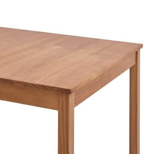 Blagavaonski stol boja meda 140 x 70 x 73 cm od borovine Cijena