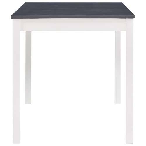 Blagavaonski stol bijelo-sivi 140 x 70 x 73 cm od borovine Cijena