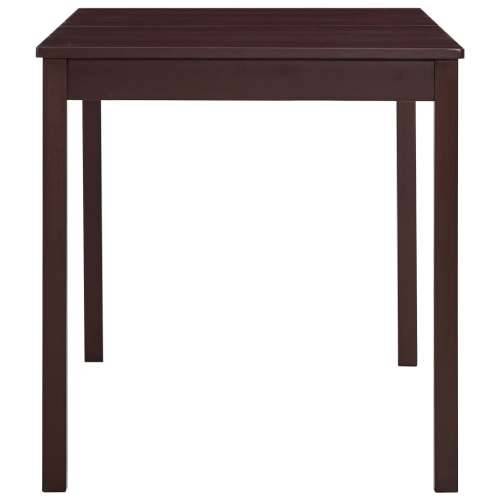 Blagavaonski stol tamnosmeđi 140 x 70 x 73 cm od borovine Cijena
