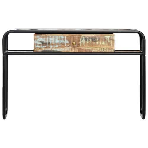 Konzolni stol od masivnog obnovljenog drva 118 x 30 x 75 cm Cijena
