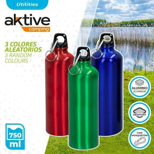 Boca vode Aktive 750 ml Carabiner Aluminij 7 x 25 x 7 cm (24 kom.) Cijena