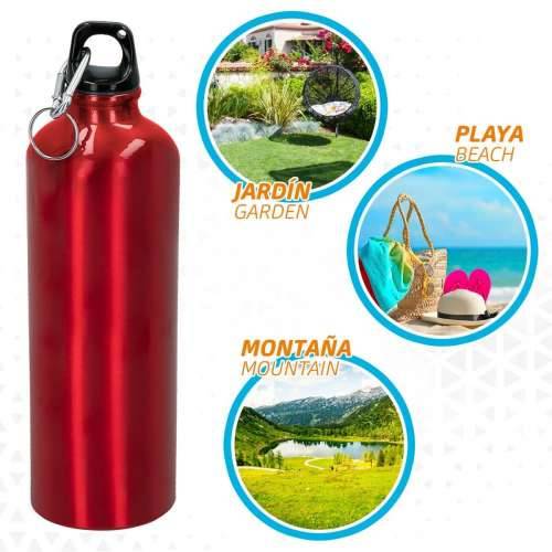 Boca vode Aktive 750 ml Carabiner Aluminij 7 x 25 x 7 cm (24 kom.) Cijena