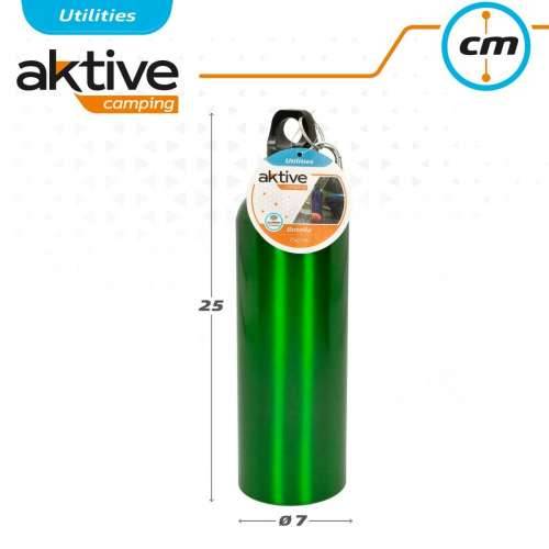 Boca vode Aktive 750 ml Carabiner Aluminij 7 x 25 x 7 cm (24 kom.) Cijena