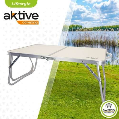 Sklopivi stol Aktive Krema 60 x 25 x 40 cm (4 kom.) Cijena