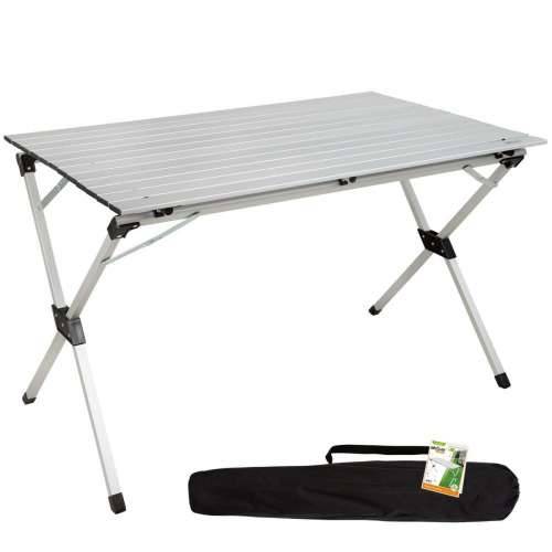 Sklopivi stol Aktive Srebrna Aluminij 110 x 70 x 70 cm (4 kom.) Cijena