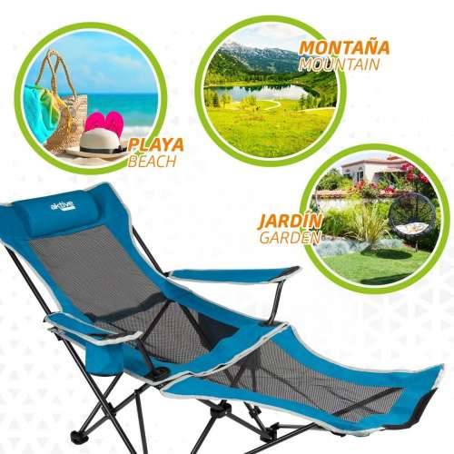 viseća stolica Aktive Plava 152 x 75 x 54 cm Cijena