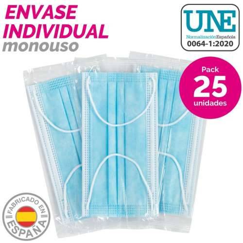 Box of hygienic masks SensiKare 25 Dijelovi (12 kom.) Cijena