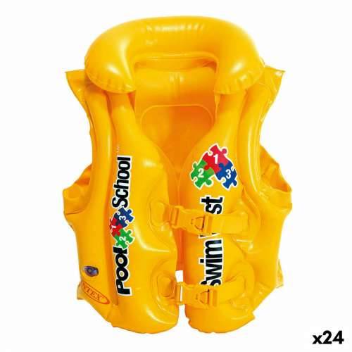 Prsluk na Napuhavanje za Bazen Intex 50 x 47 x 40 cm (24 kom.) Cijena
