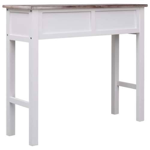 Konzolni stol smeđi 90 x 30 x 77 cm drveni Cijena