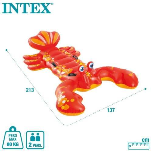 Figura na napuhavanje za bazen Intex Jastog 137 x 50 x 213 cm (6 kom.) Cijena