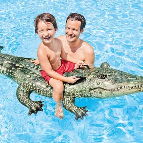 Figura na napuhavanje za bazen Intex Krokodil 86 x 20 x 170 cm (6 kom.) Cijena