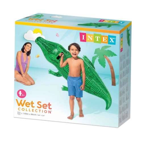 Figura na napuhavanje za bazen Intex Krokodil 168 x 86 cm (12 kom.) Cijena