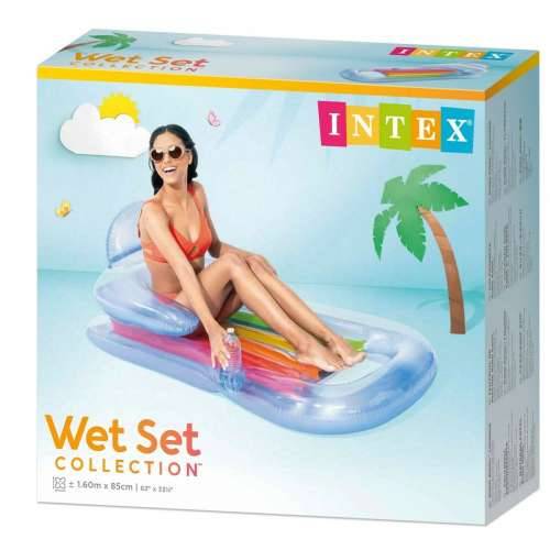 Fotelja na napuhavanje za bazen Intex Duga 160 x 53 x 85 cm (6 kom.) Cijena