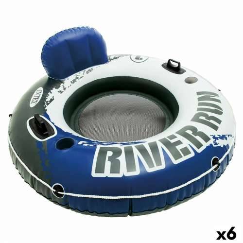 Fotelja na napuhavanje za bazen Intex River Run Plava Bijela 135 x 13,5 cm (6 kom.) Cijena