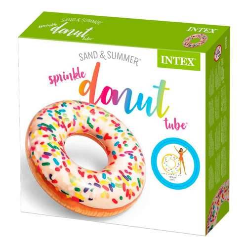 Kotač na napuhavanje Intex Donut Bijela 114 x 25 x 114 cm (12 kom.) Cijena