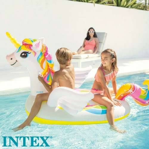 Madrac na Napuhavanje Jednorog Intex 201 x 97 x 140 cm (4 kom.) Cijena