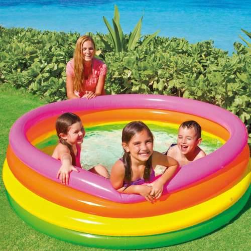 Dječiji bazen na napuhavanje Intex Sunset Obruči 780 L 168 x 46 x 168 cm (6 kom.) Cijena