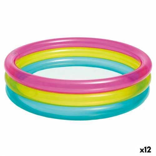 Dječiji bazen na napuhavanje Intex Duga Obruči 63 L 86 x 25 x 86 cm (12 kom.) Cijena