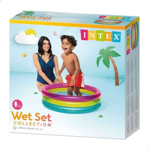 Dječiji bazen na napuhavanje Intex Duga Obruči 63 L 86 x 25 x 86 cm (12 kom.) Cijena