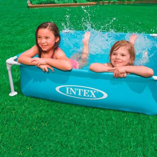 Dječji bazen Intex Mini Frame Plava Kvadratno 342 L 122 x 30 x 122 cm (3 kom.) Cijena