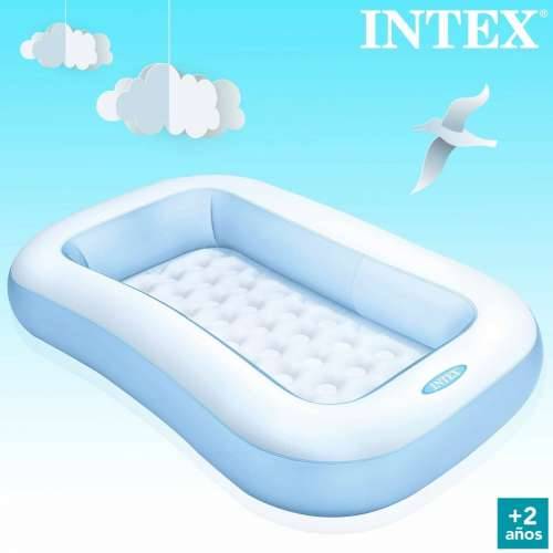 Dječiji bazen na napuhavanje Intex Pravokutno Plava Bijela 90 L 166 x 25 x 100 cm (6 kom.) Cijena