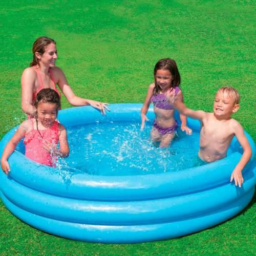 Dječiji bazen na napuhavanje Intex Plava Obruči 581 L 168 x 40 cm (6 kom.) Cijena