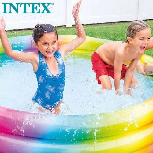 Dječiji bazen na napuhavanje Intex Pisana Obruči 581 L 168 x 38 x 168 cm (6 kom.) Cijena