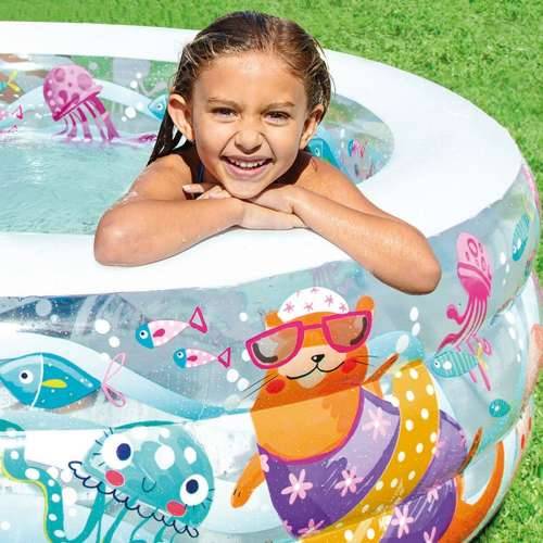 Dječiji bazen na napuhavanje Intex akvarijum 360 L 152 x 56 x 152 cm (3 kom.) Cijena