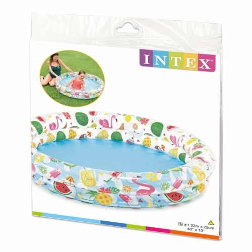 Dječiji bazen na napuhavanje Intex Tropsko Obruči 150 l 122 x 25 cm (12 kom.) Cijena