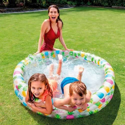 Dječiji bazen na napuhavanje Intex Ananas Obruči 248 L 132 x 28 x 132 cm (12 kom.) Cijena