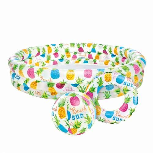 Dječiji bazen na napuhavanje Intex Ananas Obruči 248 L 132 x 28 x 132 cm (12 kom.) Cijena