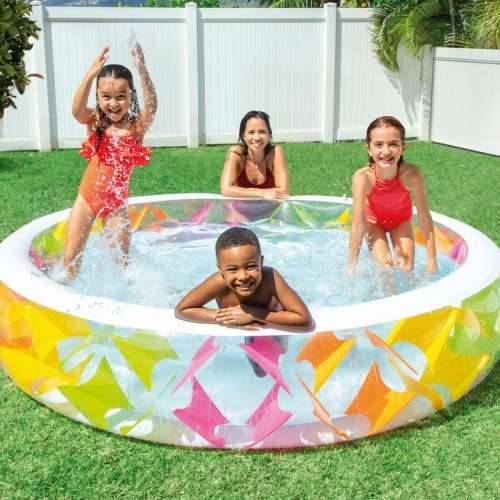 Bazen na napuhavanje Intex 840 L 229 x 56 x 229 cm (2 kom.) Cijena