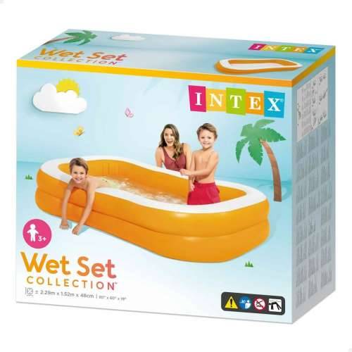 Bazen na napuhavanje Intex Mandarin Oranžna 600 L 229 x 48 x 152 cm (3 kom.) Cijena